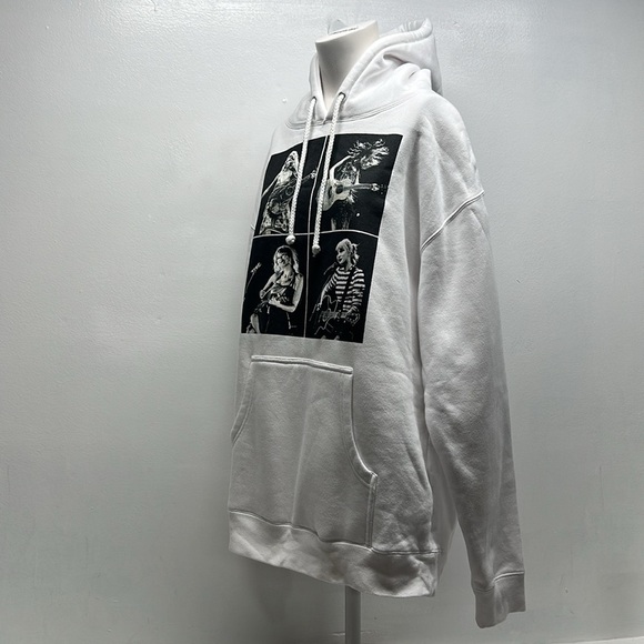 Taylor Swift The Eras Official Tour Hooded Sweatshirt Hoodie White Unisex Large - Picture 7 of 8